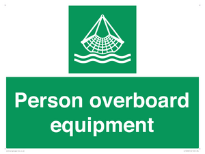 Person overboard equipment